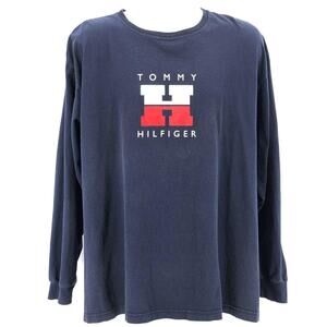 Y2K Tommy Hilfiger long sleeve tshirt 2000s vintage